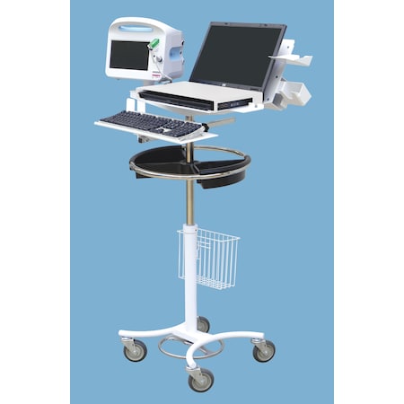 Omnimed Medical Grade Laptop Vital Signs Stand 350750